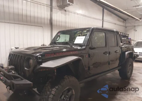 2022 Jeep Gladiator Rubicon 4X4 из США, поврежденный, VIN 1C6JJTBM0NL110451